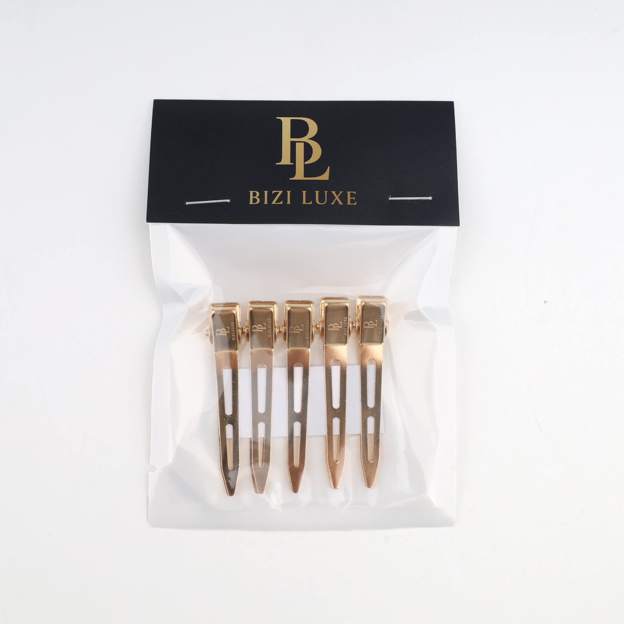 BiziLuxe Rose Gold Sectioning Clips